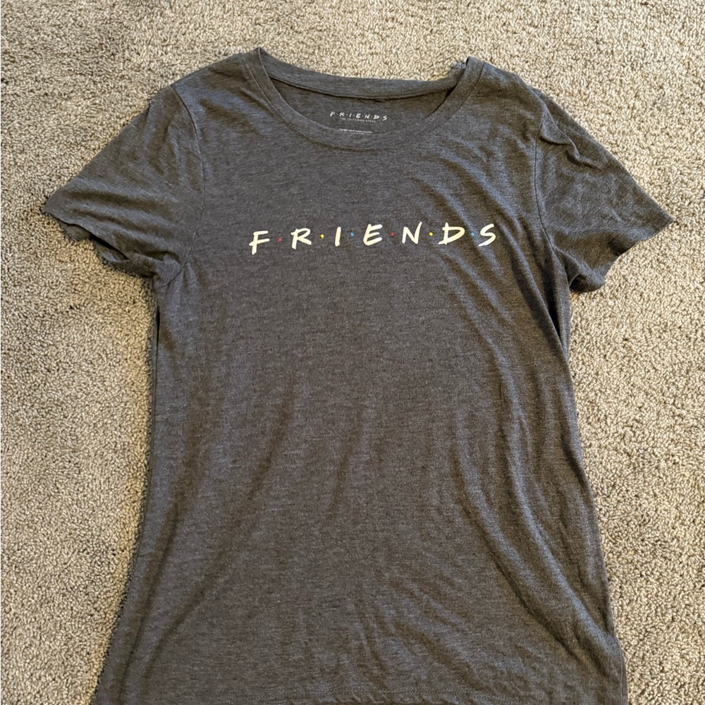 Gray Friends Graphic T-Shirt